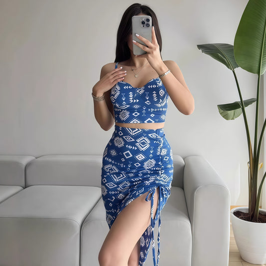 Floral Two Piece Set | Camisole Midi Skirt | noémi