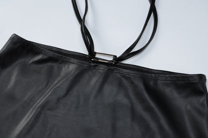 Slim Fit Womens Top and Skirt | Tied Hip Detail | noémi