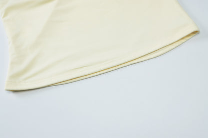 Halter Neck Keyhole Tank Top | Open Front Sleeveless Shirt | noémi