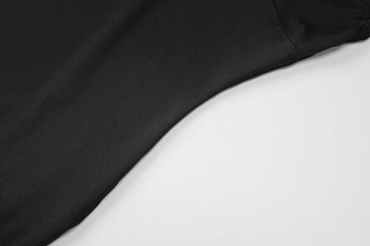 Deep V Plunge Halter Strap Bare Back Bodycon Dress | noémi