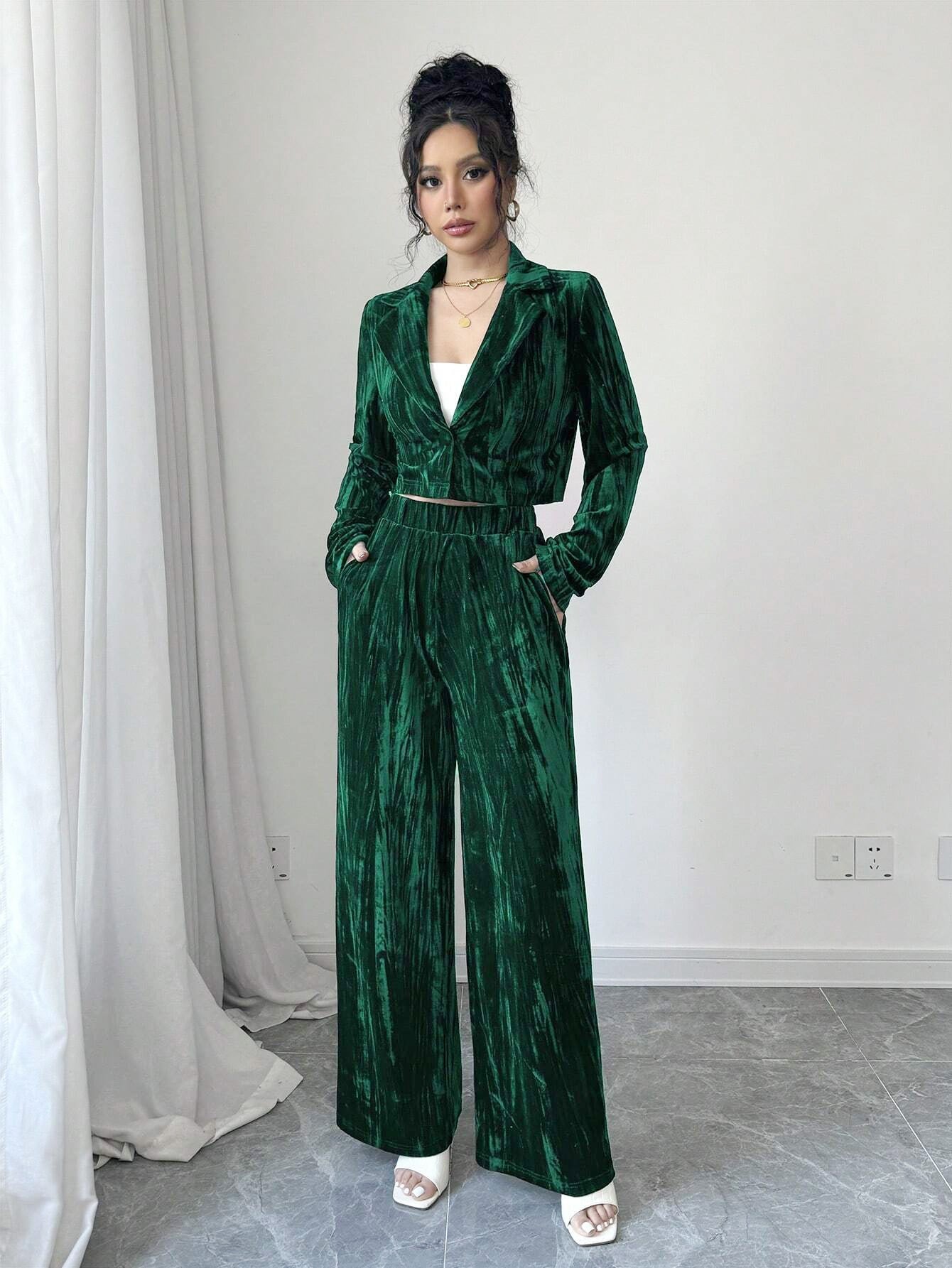 blackish green