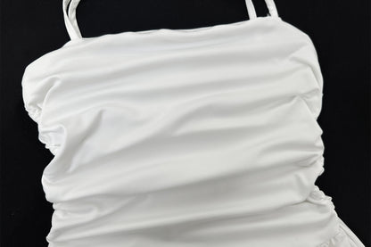 Womens Strap Tube Top Mini Dress in Slim Fit | noémi