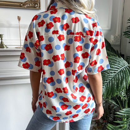 Womens Luxe Black Silk Dress | Printed Shirts | Ruffle Hem | noémi