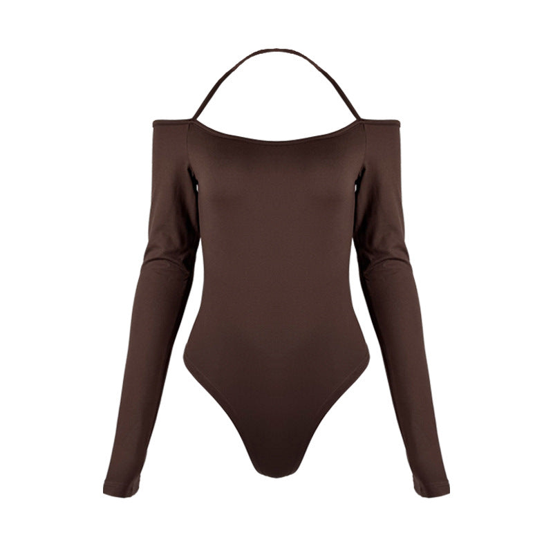 Womens Halter Off Shoulder Jumpsuit | noémi