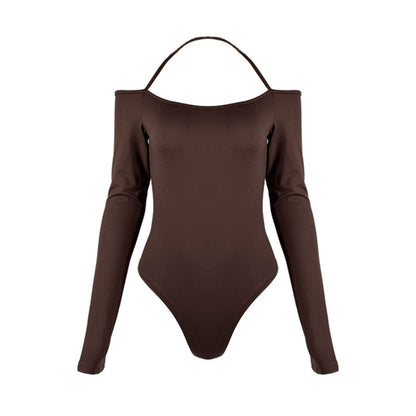 Womens Halter Off Shoulder Jumpsuit | noémi