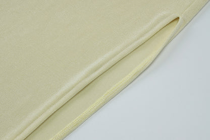 Halter Dress | Hollow Out Slim Fit Maxi with Iron Chain Detail & Side Slit | noémi