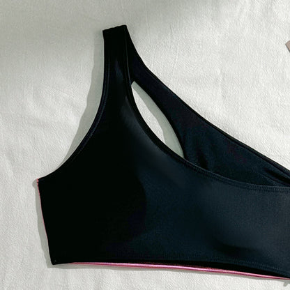 Womens Bronzed Glow Split Stitch Bikini Set | noémi