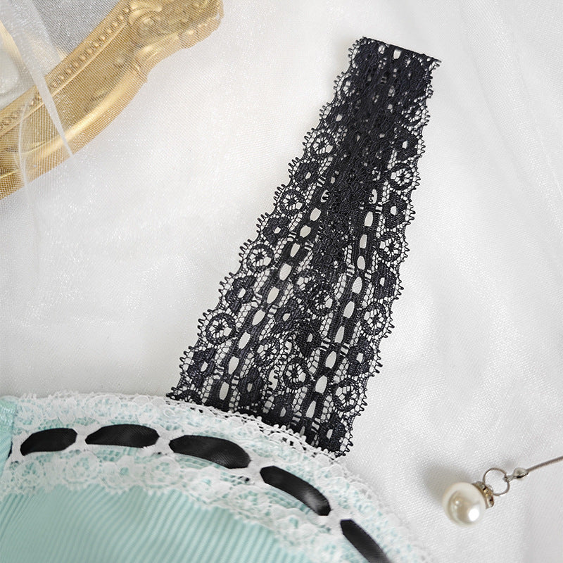 Mesh Wrapped Bow Strap Vest with Fitted Waist and Cropped Silhouette | noémi