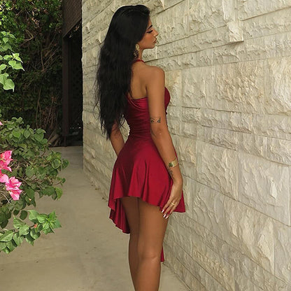 Women Sleeveless Halter Dress | Backless Slim Fit | noémi