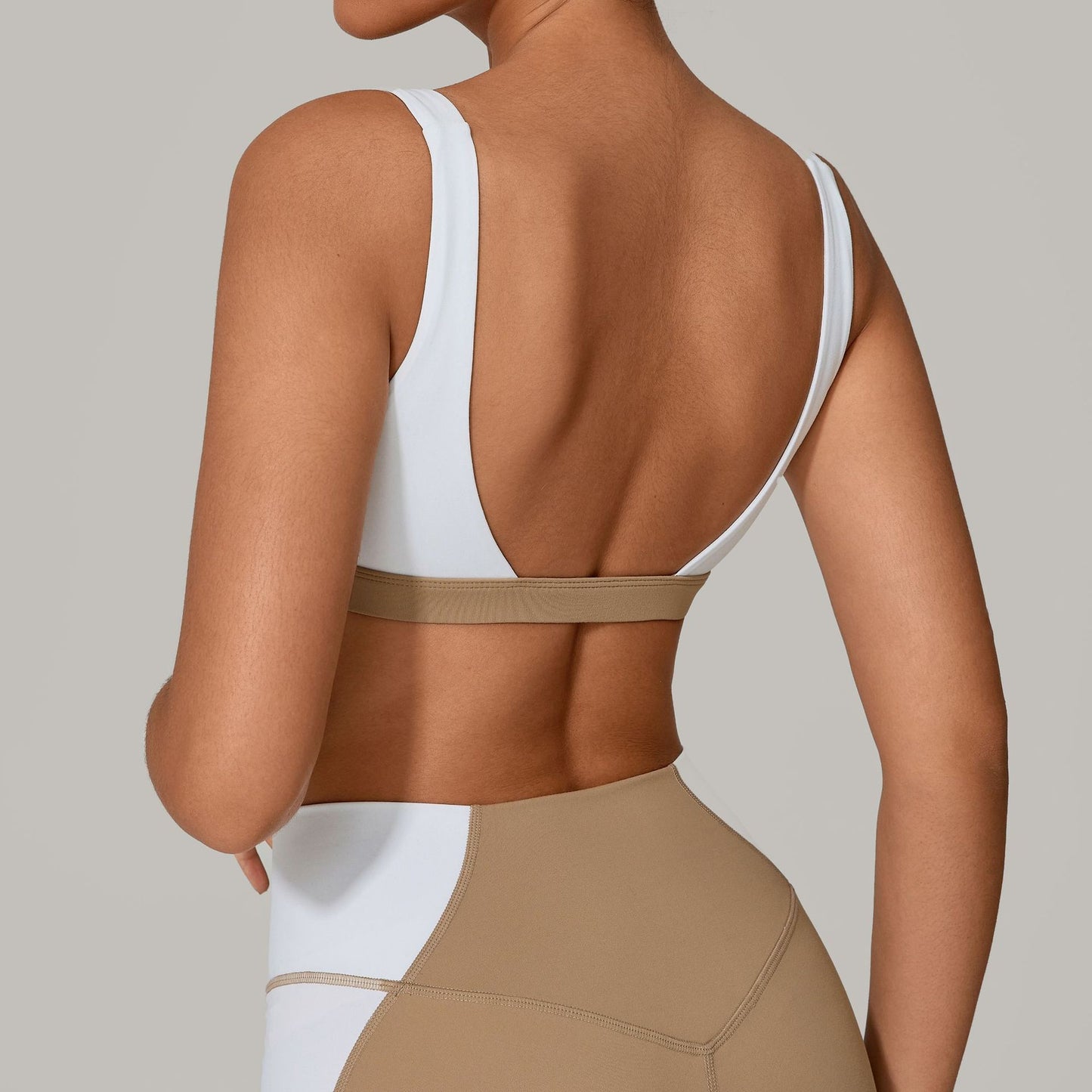 Womens Shockproof Sports Bra Push Up Wide Strap | noémi