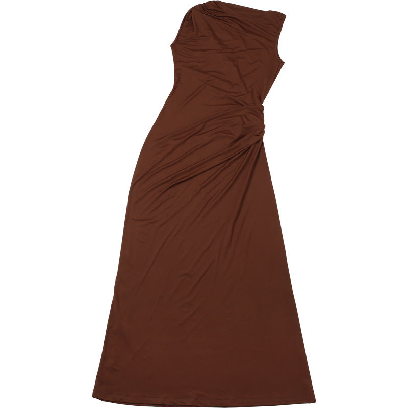 Womens Sheath Dress | Slim Fit Sleeveless Metal Detail | noémi