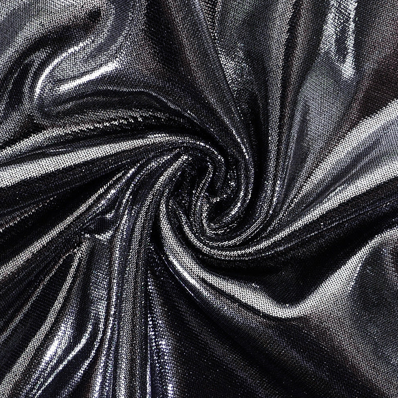 Womens Metallic Sling Mid Length Swing Dress | noémi