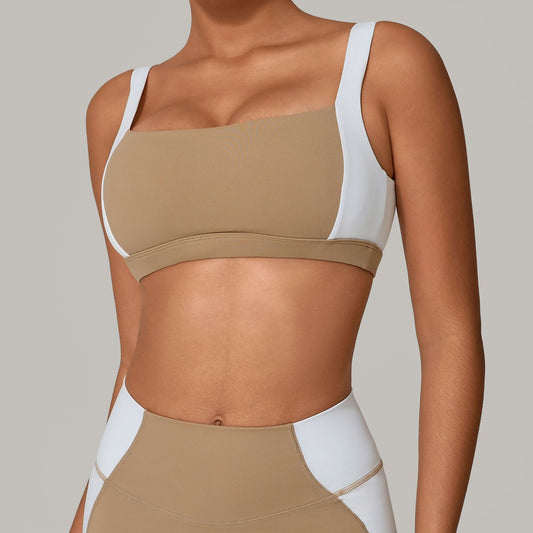 Womens Shockproof Sports Bra Push Up Wide Strap | noémi