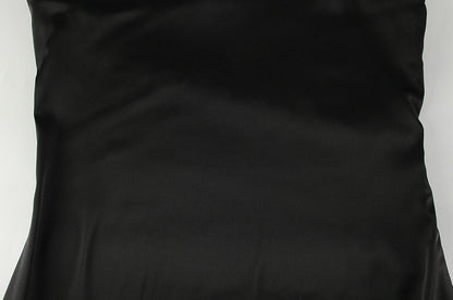 Slim Fit Backless Dress | Diagonal Collar Long Length | noémi