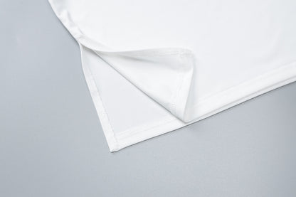 White Halter Top | Sleeveless Crop with Side Cut Out Openings | noémi