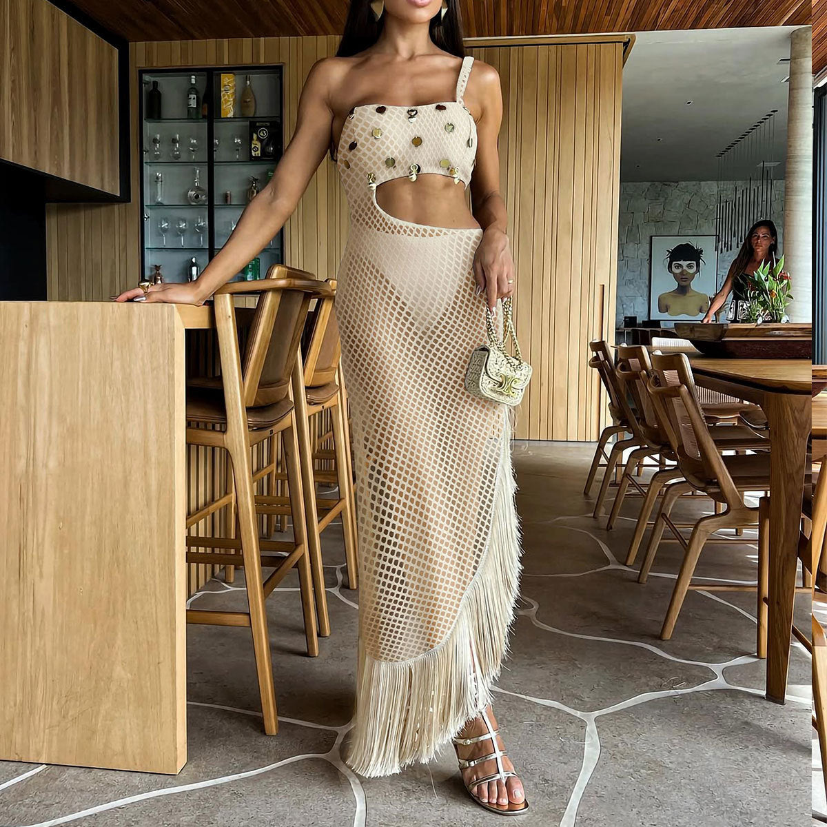 Womens Hollow Out Cutout Dress | noémi