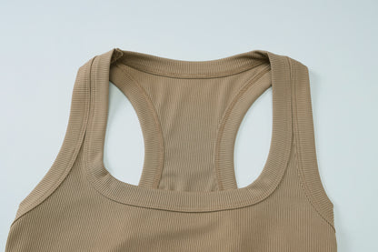 Womens Slim Fit Cropped Tank Top | U Neck Vest | noémi