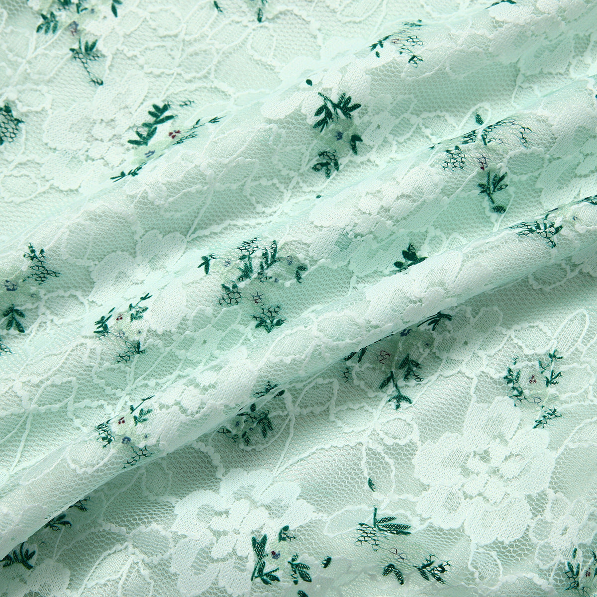 Floral Lace Puff Sleeve Tube Top Jumpsuit | Womens One Piece | noémi