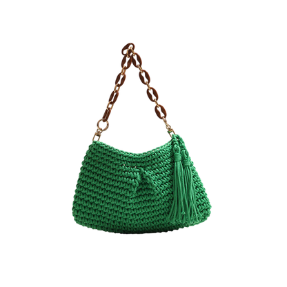 Clip Tassel Green