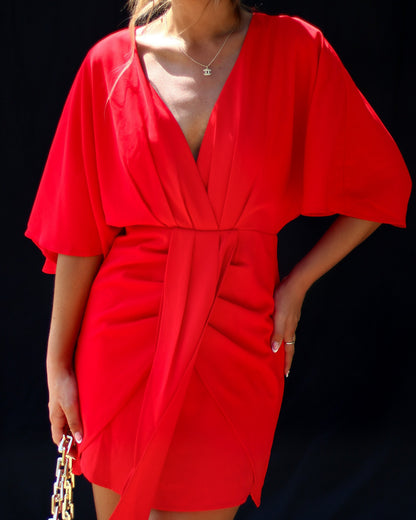 Hem Slim Fit Solid Color Dress | noémi