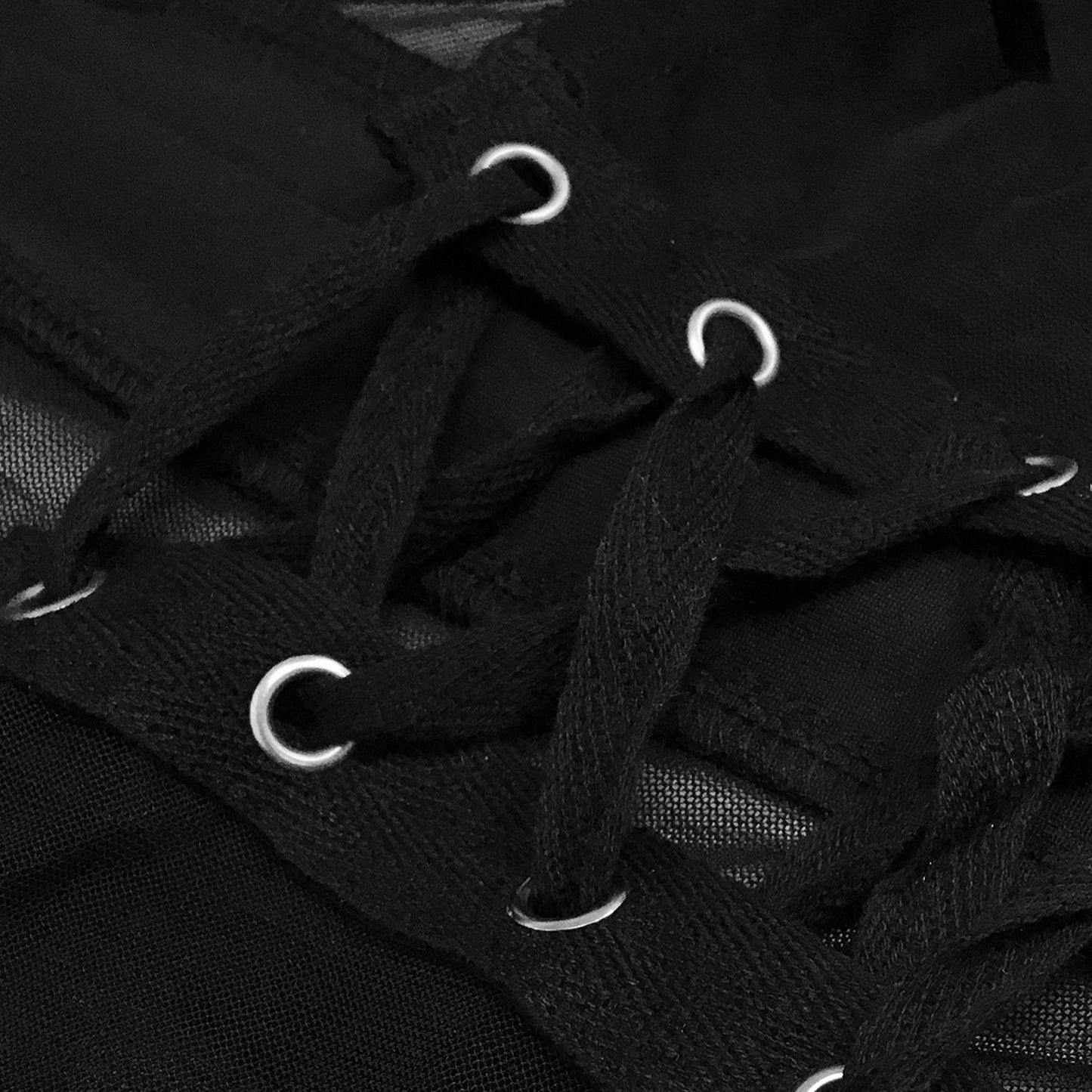 Feather Lace Mesh Vest Pleated Midi Skirt Set | Sheer Two Piece | noémi