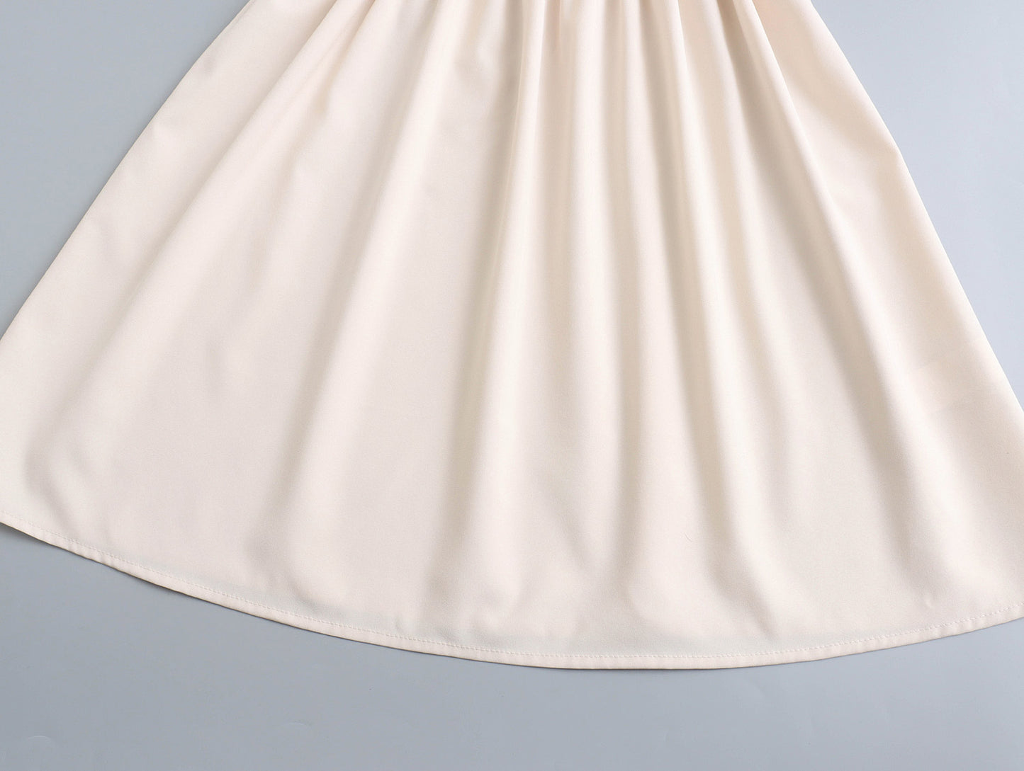 Womens Slim Fit Dress | Solid Color Ruffled Straps Waist Cinch | noémi