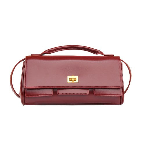 Brown Messenger Shoulder Bag – Elegant Office Crossbody | noémi